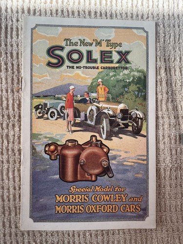 1926 solex carburettor morris - 1926,