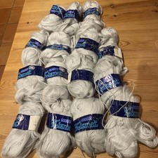 15 x 50g Balls Of Patons  Kismet A Touch Of Mohair Wool Pale Duck Egg