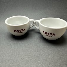 Set of 2 Costa Coffee Cup - Cappuccino size #S