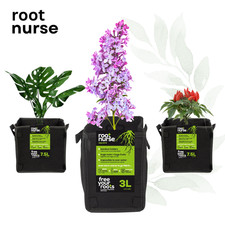 Fabric plant pots - pots, square