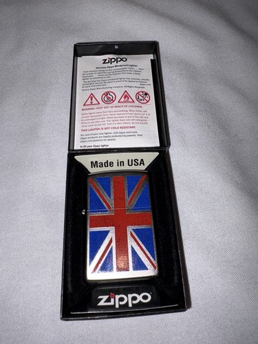 Union jack zippo lighter 1994 - jack,