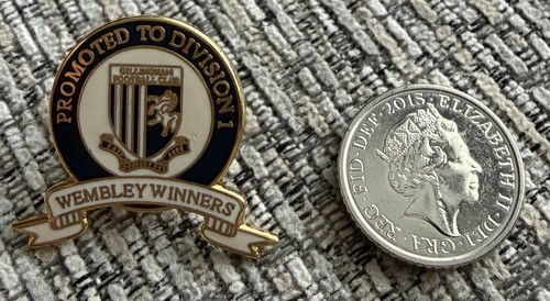 Gillingham football enamel - gillingham,