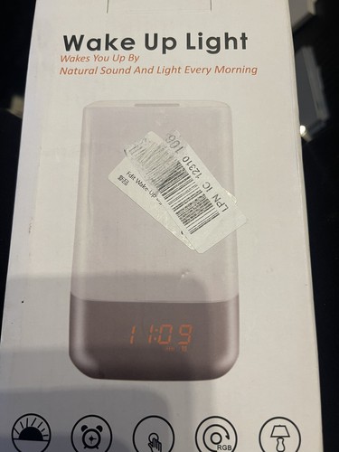 New wakeup light - light, clock