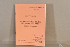PILOT'S NOTES WWII HAWKER