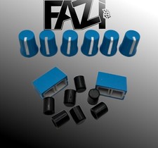 6 x KNOB OEM + 2 FADER CAP BLUE XDJ RX3 TRAKTOR PIONEER DJ MIXER DENON PRIME 4