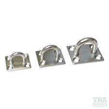 Stainless Steel Square Eye Plate Marine Boat AISI304 Tethering 5mm 6mm 8mm NEW