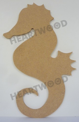 Large seahorse shape - shape, fin
