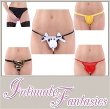 Sexy Novelty Knickers Thong Joke Gift Gift Womens G String Size S M 6 8 10 12