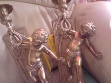 Vintage French Cherub Wall