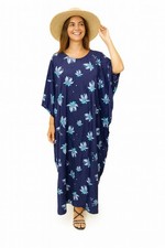 50 inch long Kaftan  Beach Cover up fits 14,16,18,20,22,24