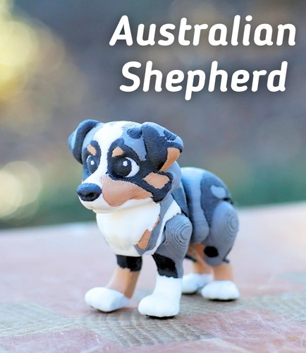 Australian shepherd keychain - australian,
