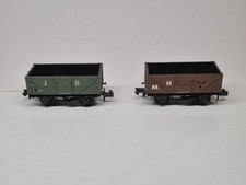 Peco Pair of Open Private Wagons Unboxed