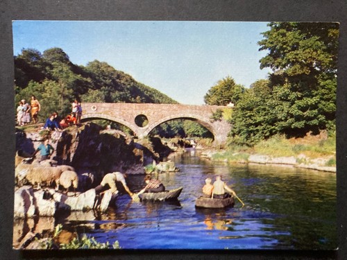 Coracles the river teifi - the,