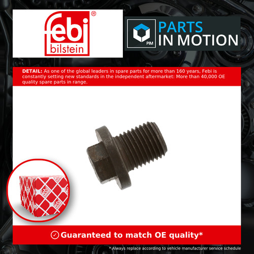 Sump plug fits ford - sump,