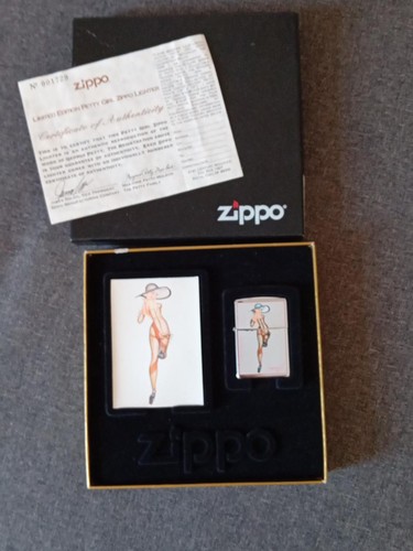 Zippo petty girl limited - zippo,