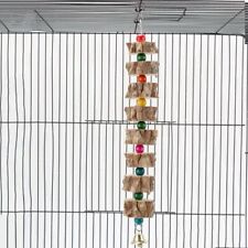 Colorful Parrot Chew Toy  For African Grey Macaws Cockatoos