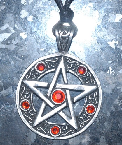 Pentagram pendant necklace - pentagram,