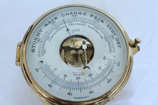 DECORATIVE SHIP BAROMETER BY