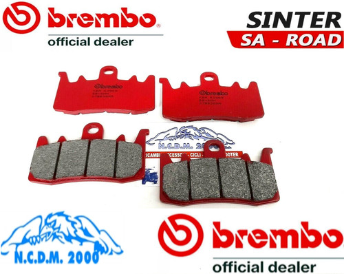 Front brake pads brembo sint - pads,