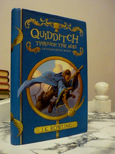 J.K. ROWLING HB 1ST SIGNED x 2 QUIDDITCH THROUGH THE AGES SIGNED ILLUSTRATORS