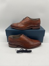 Oliver Sweeney Men’s Mallory Derby Tan Smart Shoes UK 7 EU 41 New