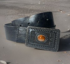 VTG Next Leather Belt Western