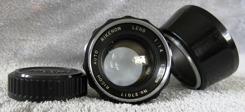 Ricoh auto rikenon - ricoh, f1.4