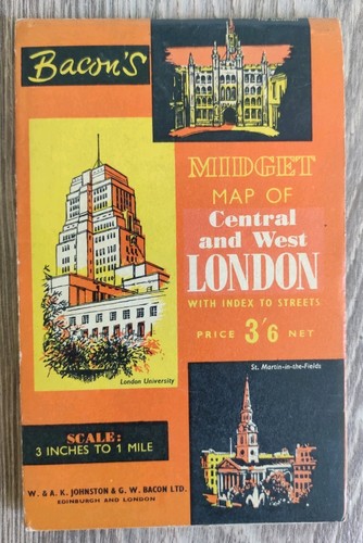 Vintage 1950s bacon - bacon's, midget
