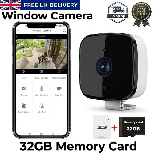 Window security camera wifi - window,