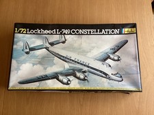 Heller Lockheed L749 Constellation kit with extra Ace Freighters Decals