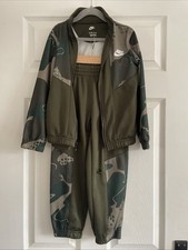 Boys Nike Green Camouflage
