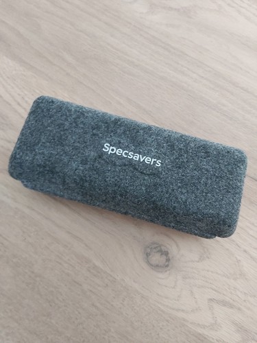 Specsavers grey glasses case - glasses,