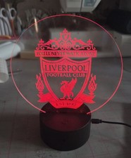Engraved Liverpool LED Stand