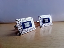 NEC Silicon Chip Wafer Die Cuff Links IC