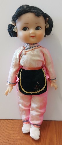 Vintage chinese folk doll - chinese,