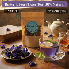 Dried Butterfly Pea Flowers