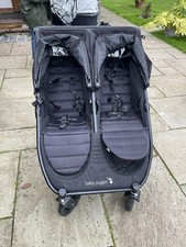 Baby Jogger Gt2 Double -  Black - With Carrycot
