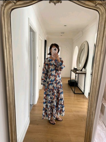 Zara floral print tiered - floral,