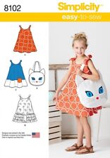 Girls Easy Sewing Pattern 8102