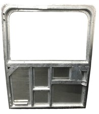 Premium galvanised rear door - galvanised,