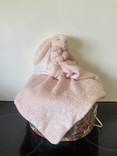 Jellycat Bashful Bunny Soother Blankie - Pink