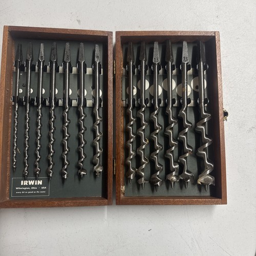 Vtg irwin auger - set, pc