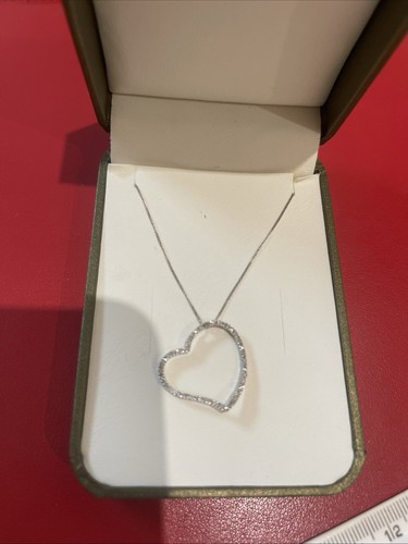 9ct white gold diamond - 9ct,