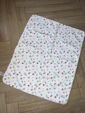 Cath Kidston Cath Kids Double Sided Blanket Animal And Flower Print - Rare
