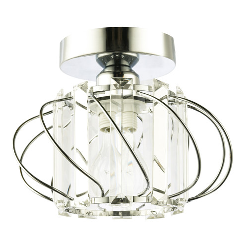 Modern polished chrome ceiling - chrome,