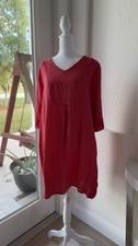 100% Linen Dress Made In Italy