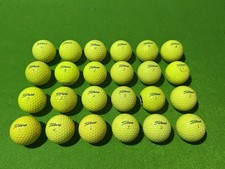 24 TITLEIST VARIOUS YELLOW