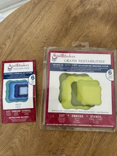 Spellbinders nestabilities - spellbinders,