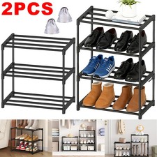 2Pack Shoe Rack Slim Narrow