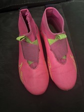 Pink Nike Sock Football Boots Size 3